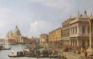 The Grand Canal, Piazzetta and Dogana, Venice