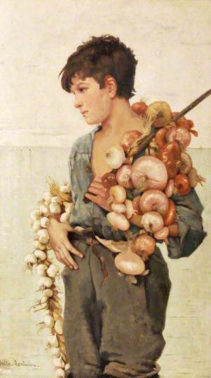 A Venetian Boy Onion-Seller 