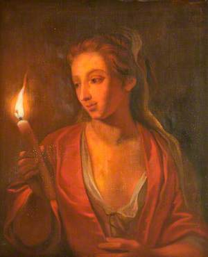 A Girl with a Candle