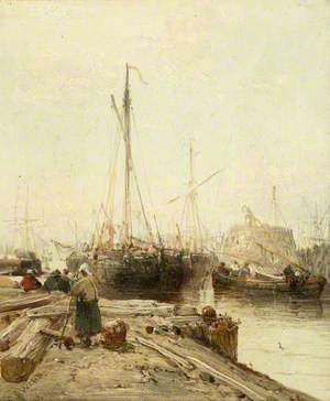 A Quay with Shipping