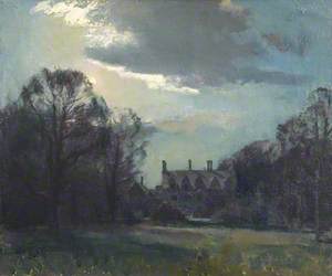 Anglesey Abbey by Moonlight, Autumn 1949