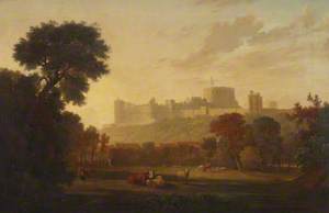 A Distant View of Windsor Castle