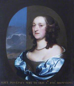 Alice Pulteney (1604–1676), Lady Brownlow