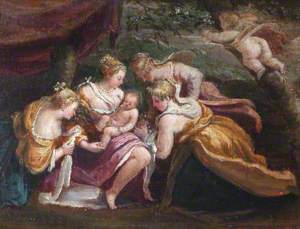 The Infant Bacchus with the Nymphs of Nyssa