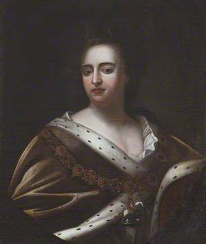 Queen Anne (1665–1714), in Garter Robes
