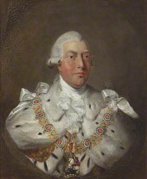George III (1738–1820), Wearing Garter Robes