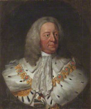 George II (1683–1760), Wearing Garter Robes