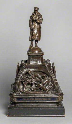 The Brownlow Trophy from the Machine Gun Corps