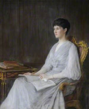 Lady Victoria Alexandrina Elizabeth Grey (d.1922), Lady Dawnay