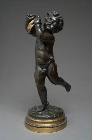 Cupid with Tambourine
