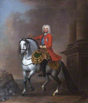 George II (1683–1760), on Horseback