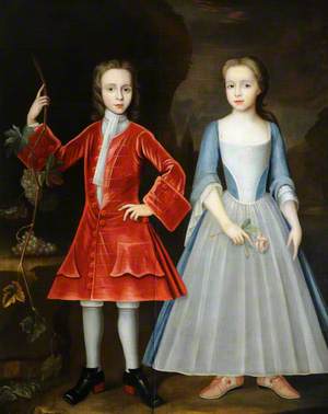 Edward Harpur (1713–1761), and His Sister Catherine Harpur (d.1740), Later Lady Gough, as Children