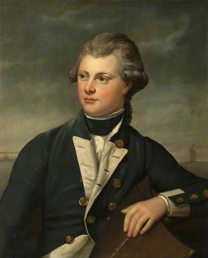 An Unknown Young Royal Navy Lieutenant