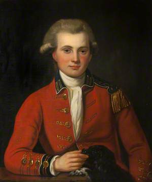 Portrait of an Unknown Young Gentleman in Military Uniform