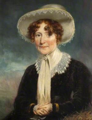 Portrait of an Unknown Lady in a Lace-Trimmed Hat