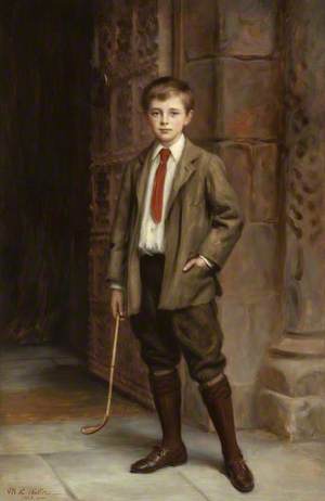 William John Montagu Watson-Armstrong (1892–1972), 2nd Baron Armstrong of Bamburgh and Cragside, as a Young Boy