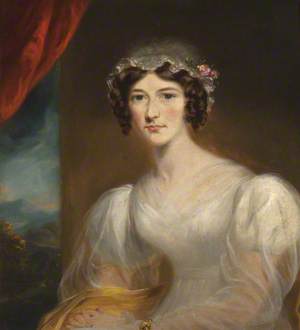 Portrait of an Unknown Young Lady in White