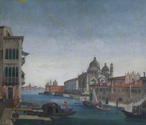 The Entrance to the Grand Canal, Looking East, with Santa Maria della Salute, Venice