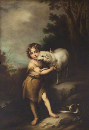 The Infant John the Baptist with a Lamb