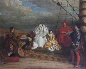 Mary, Queen of Scots, Returning to Scotland from France, Passing the Cliffs of Dover