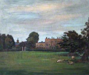 View from the West of Gunby Hall, Lincolnshire