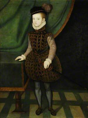 King James I (James VI of Scotland) (1566–1625), as a Boy (?)
