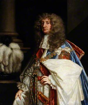 William Russell (1616–1700), 1st Duke of Bedford, in Garter Robes