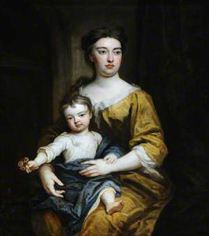 Portrait of an Unknown Woman and Child