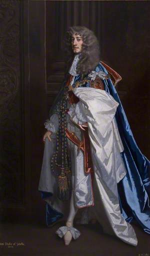 James II (1633–1701), as Duke of York, in Garter Robes
