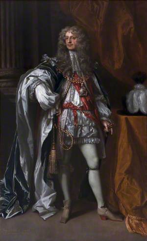 James Butler (1610–1688), 1st Duke of Ormonde, KG, in Garter Robes