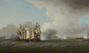 The Passage of the Hudson River, 13 July 1776