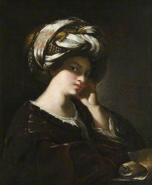 Girl with a Large Turban (A Sibyl)
