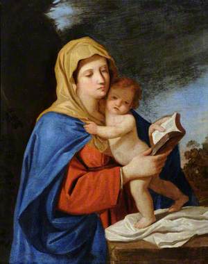 The Madonna Reading and the Christ Child