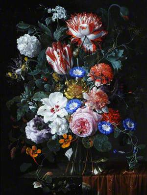 Flower Piece with Tulips, Roses, Convolvuli and Other Flowers