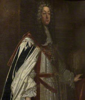 Called 'Charles Boyle (c.1662–1704), 3rd Earl of Cork and 2nd Earl of Burlington, in Garter Robes'