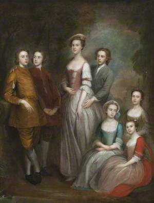 Rhoda Delaval (1725–1757), Later Lady Astley, and Her Siblings: Sir Francis Blake Delaval (1727–1771); Edward Delaval (1729–1814); John Hussey (1728–1808), Later Lord Delaval; Anne (1737–1812), Later Lady Stanhope; Sarah (1742–1821), Later Countess of Mexborough; and Elizabeth