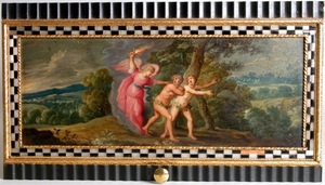 The Sudbury Cabinet: Adam and Eve Driven from the Garden of Eden