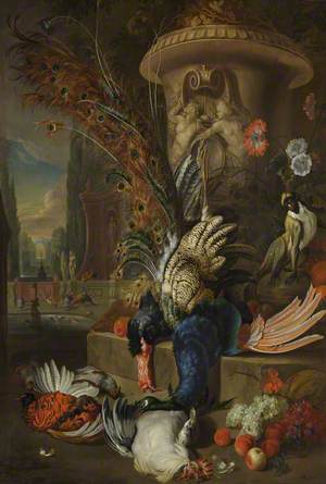 A Still Life with Poultry and an Urn