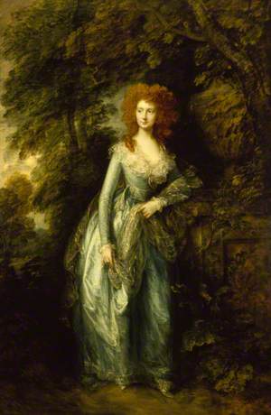 Portrait of a Lady with Red Hair