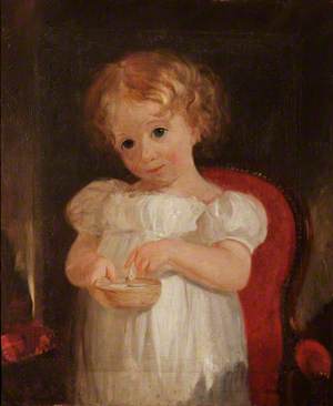 Frances Barbara Whitmore-Jones (b.1828), Later Mrs Charles Dickins, as a Little Girl