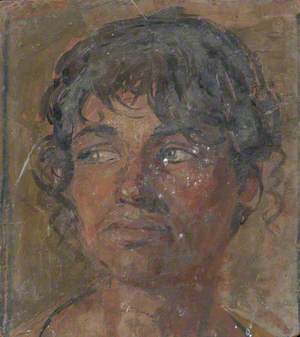 Study of the Head of an Adolescent Boy