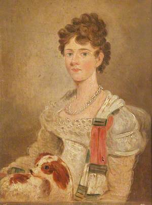 Portrait of an Unknown Young Woman in White