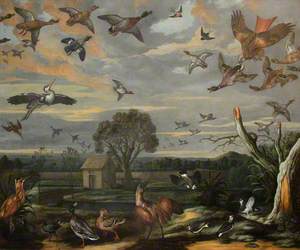 Landscape with Birds and a Duck Decoy
