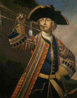 Portrait of a Trumpeter in Livery