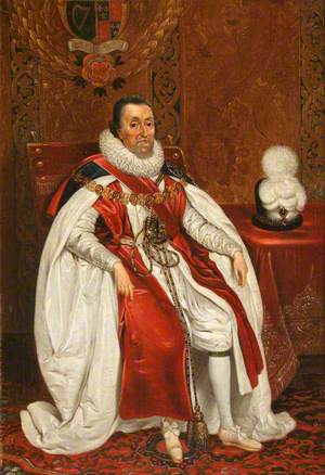 James I (James VI of Scotland) (1566–1625), in Garter Robes