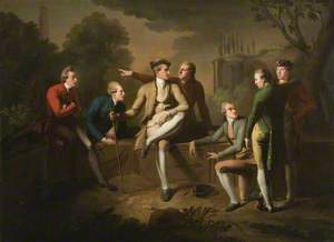 Gentleman on the Grand Tour: John Corbet (1751–1817); The Honourable John Tollemache (1750–1777); John Chetwynd-Talbot (1750–1793), Later 1st Earl Talbot; James Byers (1733–1815); Sir John Rous (1750–1827), 6th Bt, 1st Earl of Stradbroke; John Staples (1736–1820); and William McDowall