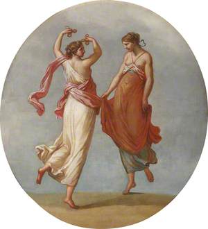 A Pair of Dancing Women