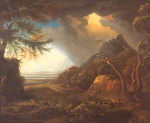 Classical Landscape with a Storm