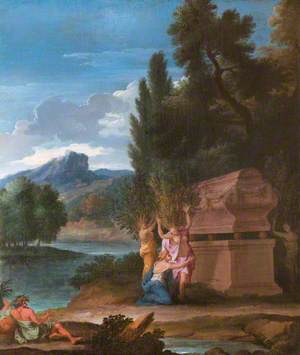 Landscape with the Sisters of Phaeton Transfomed into Trees at His Tomb