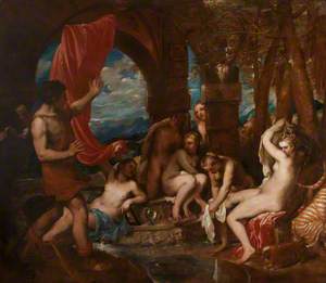 Diana and Her Nymphs Discovered by Actaeon